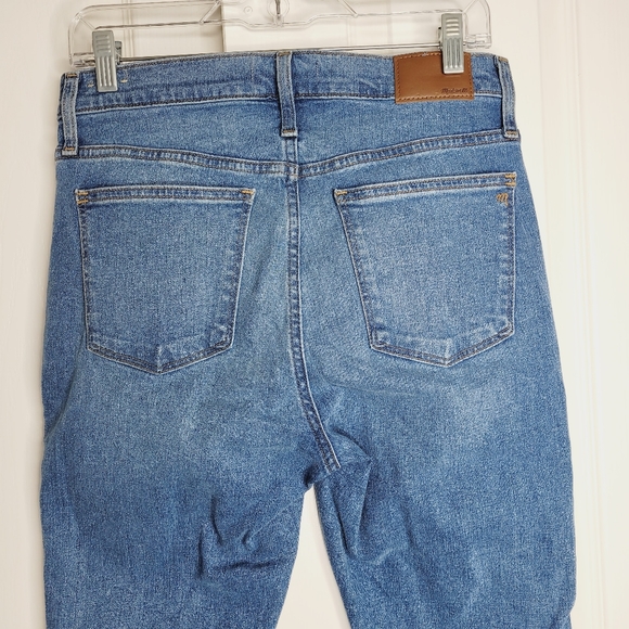Madewell 10” High-Rise Button Fly Skinny Jeans size 29 - Picture 5 of 6